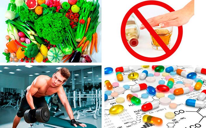 Methoden zur Behandlung von Prostatitis